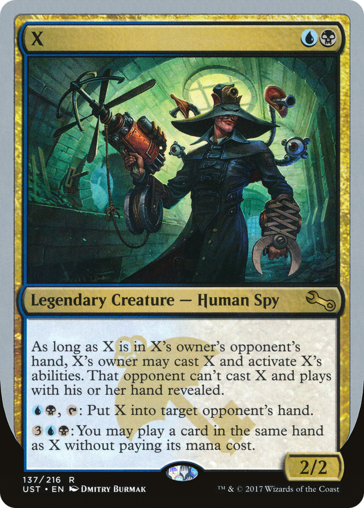 X (137) Foil - Unstable
