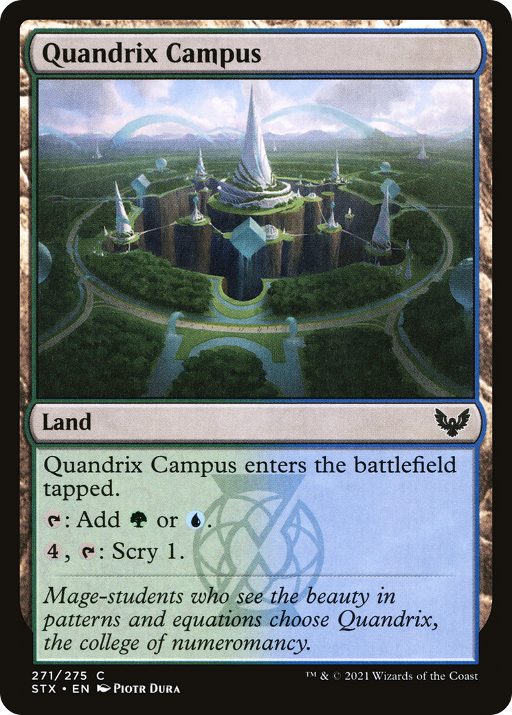 Quandrix Campus (271) Foil - Strixhaven: School of Mages