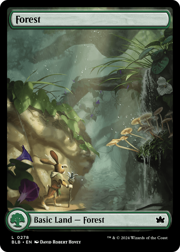 Forest (0278) [Bloomburrow] Foil