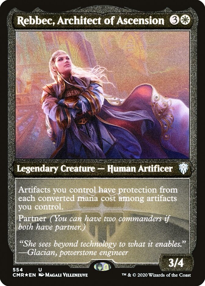 Rebbec, Architect of Ascension (Etched) [Commander Legends] | Silver Goblin