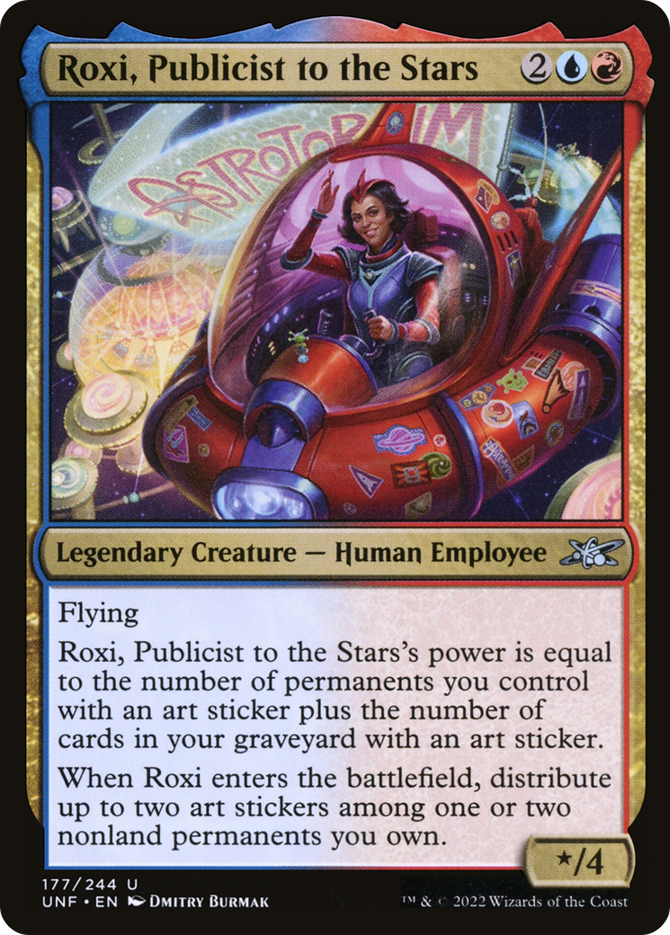 Roxi, Publicist to the Stars (177) Foil - Unfinity