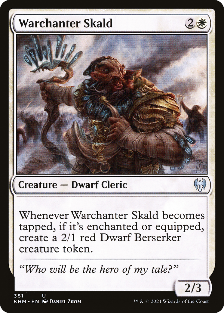 Warchanter Skald (381) - Kaldheim