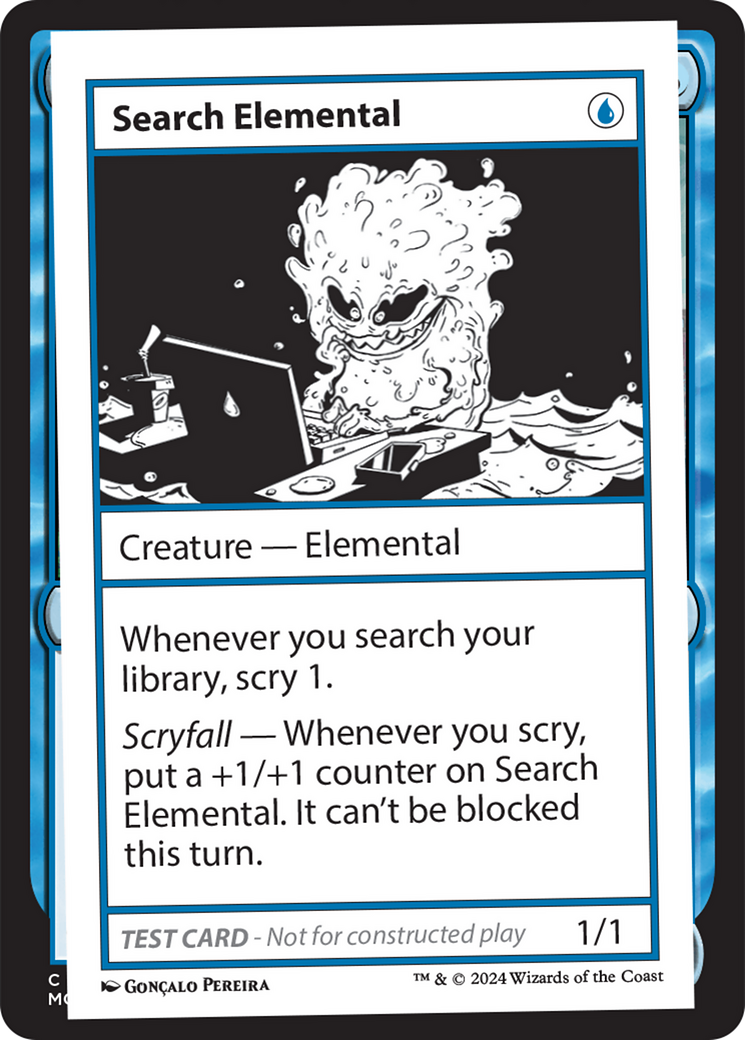 Search Elemental [Mystery Booster 2 Playtest Cards] | Silver Goblin