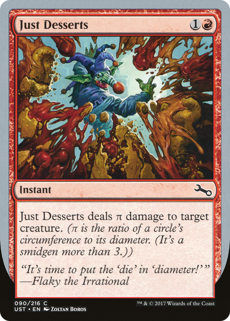 Just Desserts (090) - Unstable