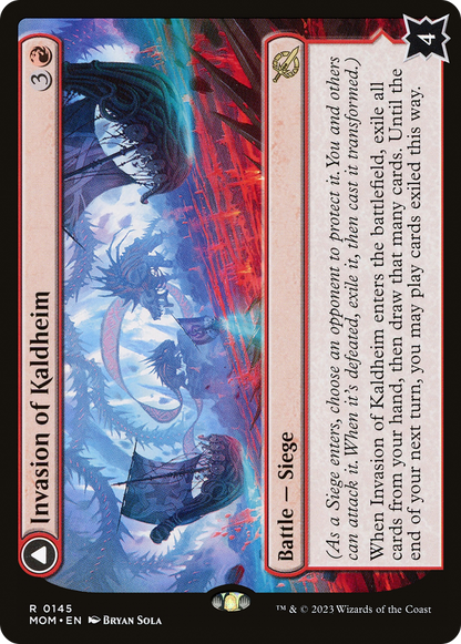 Invasion of Kaldheim // Pyre of the World Tree (145) Foil - March of the Machine
