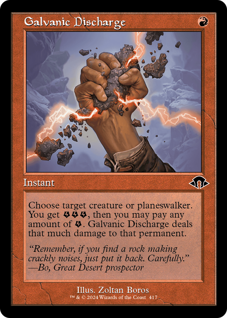 Galvanic Discharge (Retro) (417) Foil - Modern Horizons 3