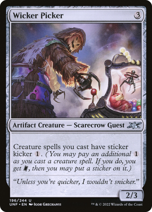 Wicker Picker (196) Foil - Unfinity