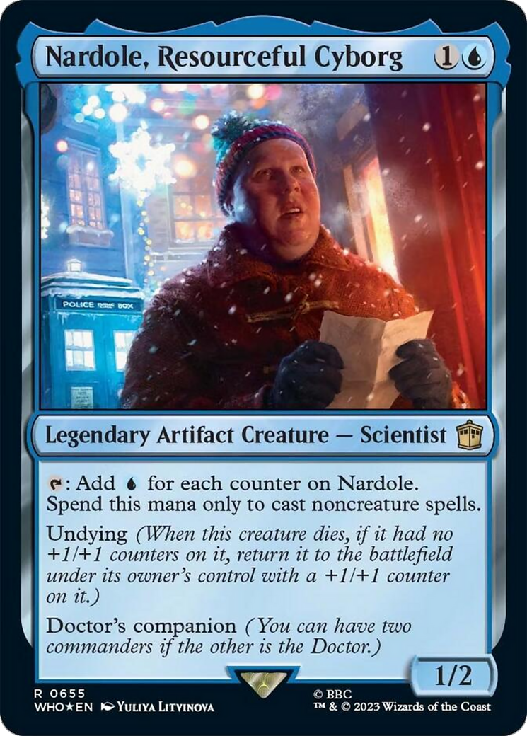 Nardole, Resourceful Cyborg (Surge Foil) [Doctor Who] | Silver Goblin