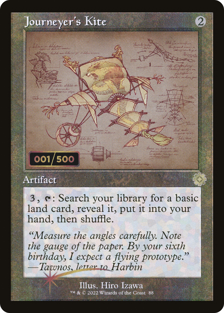Journeyer's Kite (Retro) (88z) Foil - The Brothers' War Retro Artifacts