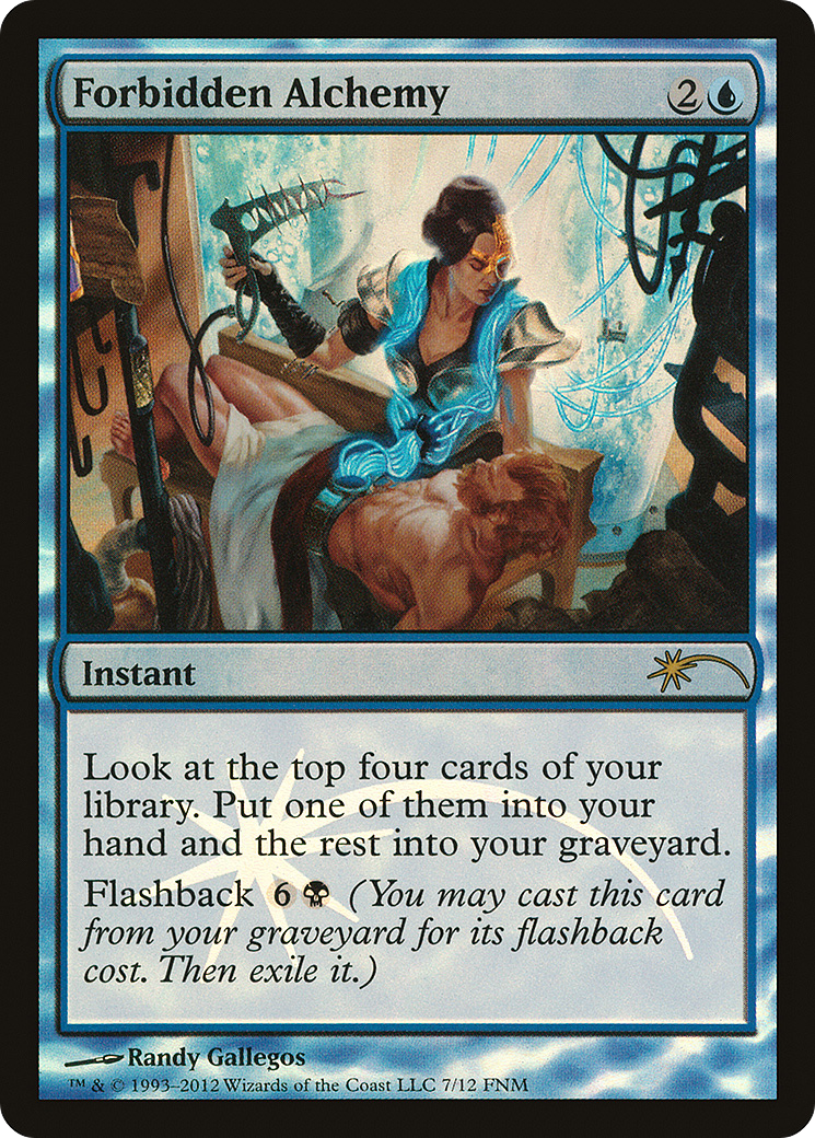 Forbidden Alchemy (007) Foil - Friday Night Magic 2012