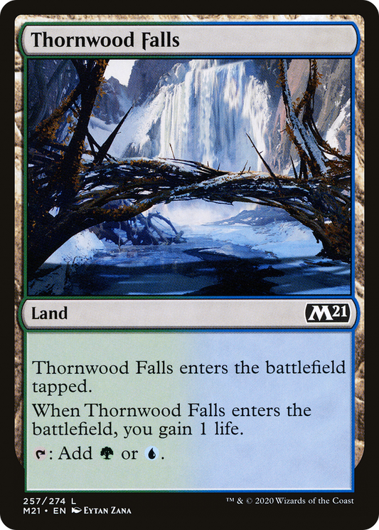 Thornwood Falls (257) Foil - Core Set 2021