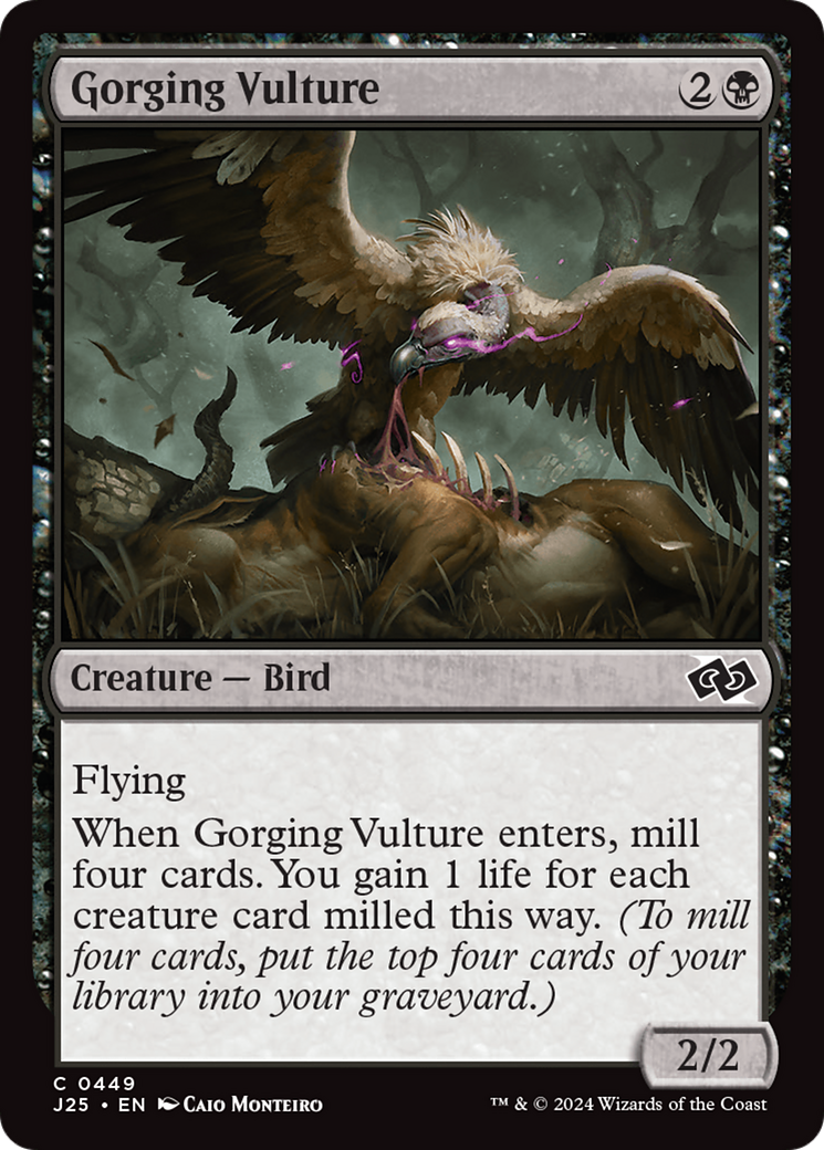 Gorging Vulture [Foundations Jumpstart] | Silver Goblin