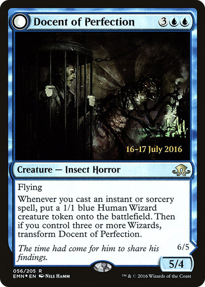 Docent of Perfection // Final Iteration (56s) Foil - Eldritch Moon Promos