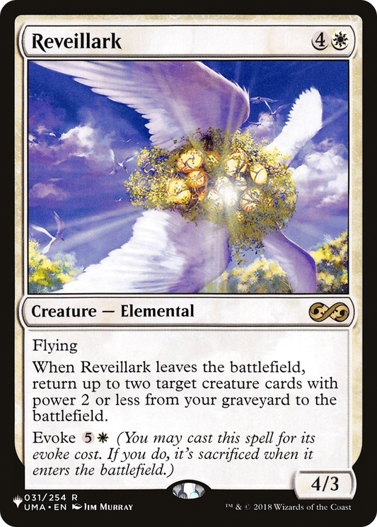 Reveillark (UMA-31) - The List