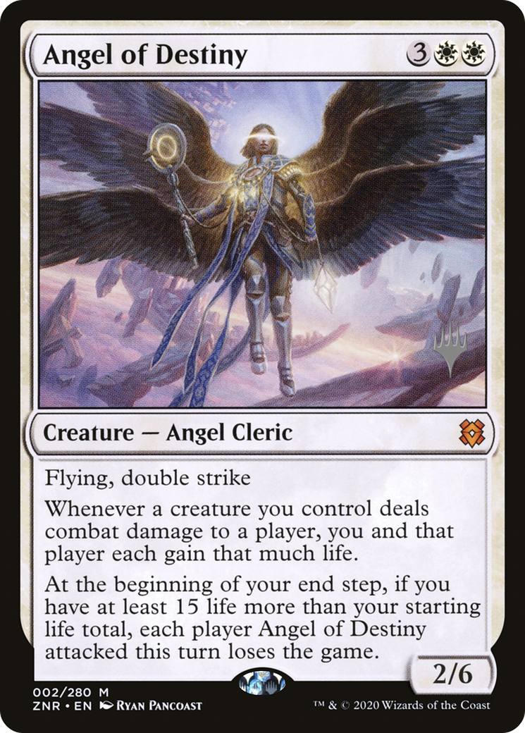 Angel of Destiny (Promo Pack) [Zendikar Rising Promos] | Silver Goblin