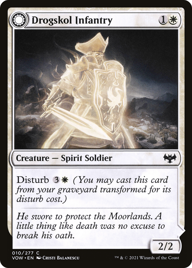 Drogskol Infantry // Drogskol Armaments (010) - Innistrad: Crimson Vow