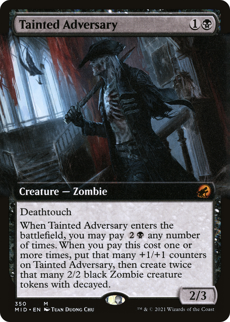 Tainted Adversary (Extended Art) (350) - Innistrad: Midnight Hunt