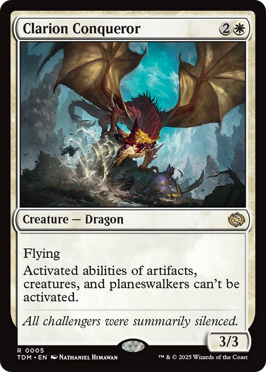 Clarion Conqueror (005) Foil - Tarkir: Dragonstorm