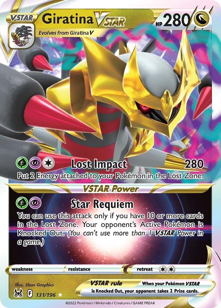 Giratina VSTAR (131/196) (Jumbo Card) [Sword & Shield: Lost Origin] | Silver Goblin