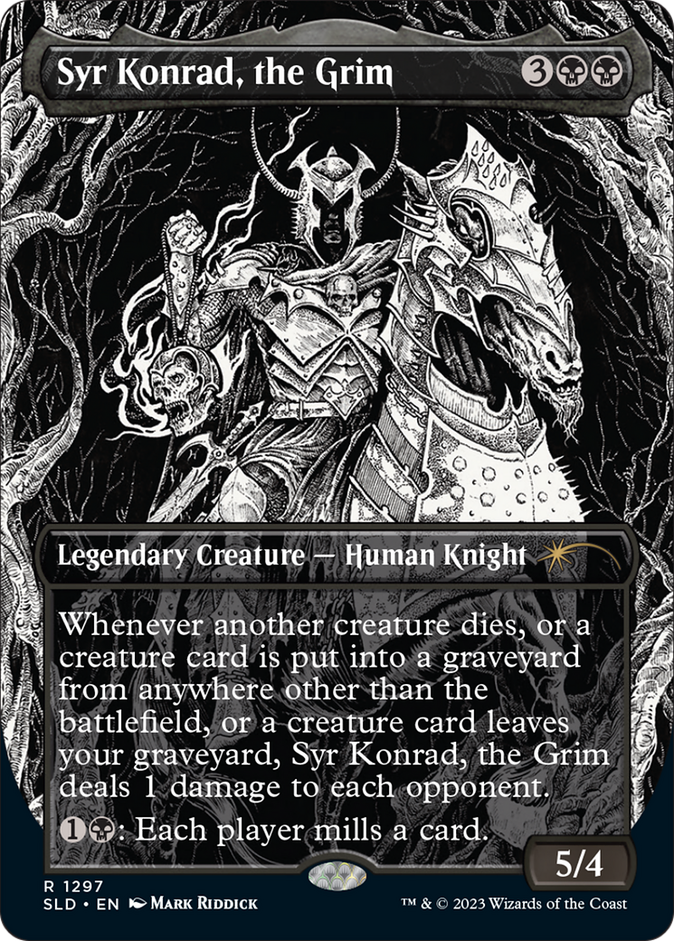Syr Konrad, the Grim (1297) Foil - Secret Lair Drop