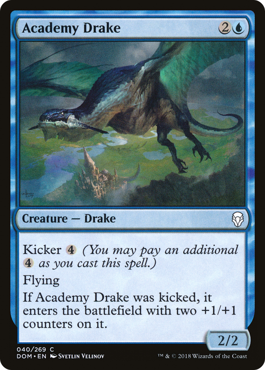 Academy Drake [Dominaria] Foil