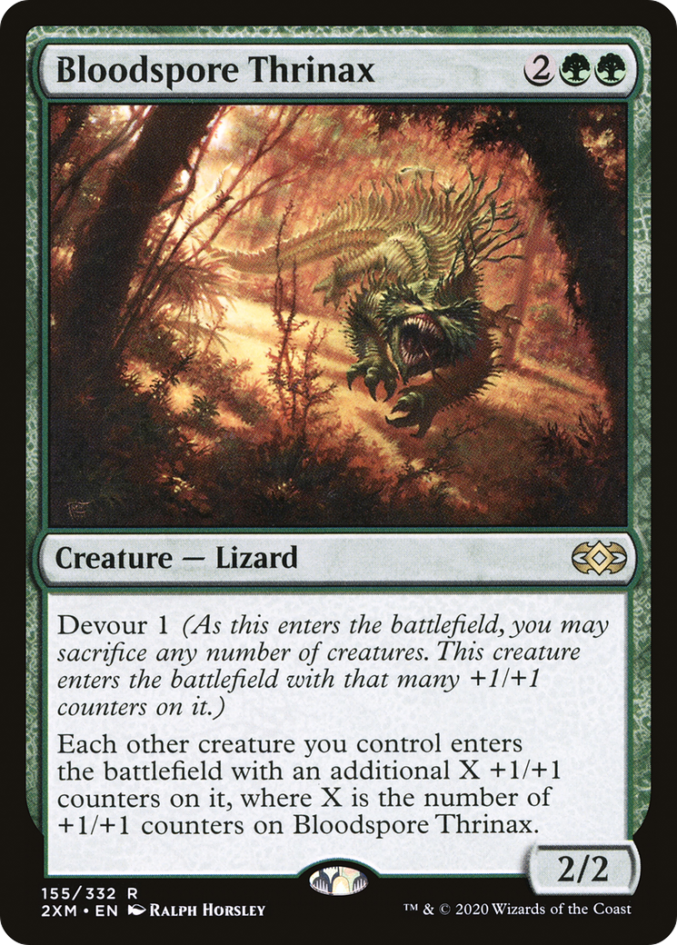 Bloodspore Thrinax (155) Foil - Double Masters