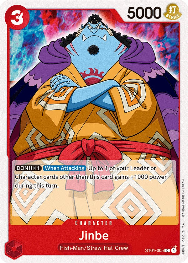 Jinbe [Starter Deck: Straw Hat Crew] | Silver Goblin