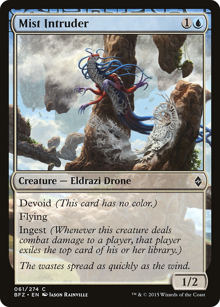Mist Intruder (061) Foil - Battle for Zendikar