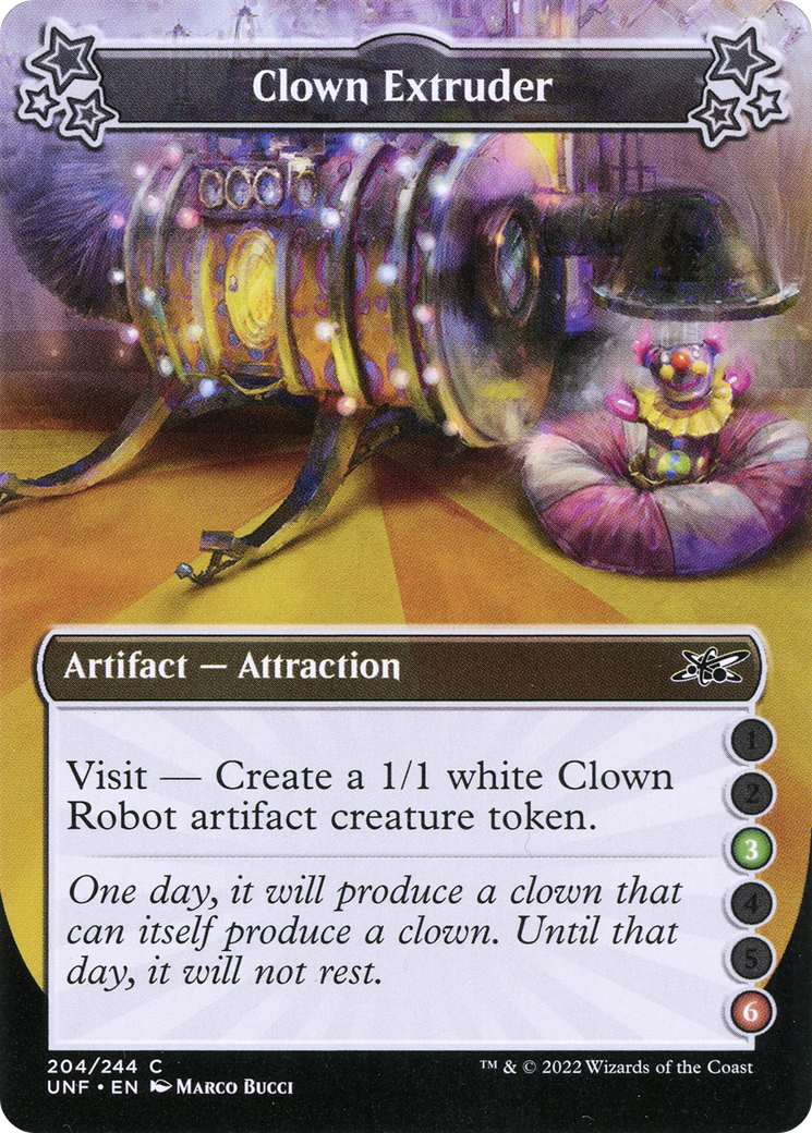 Clown Extruder (204b) Foil - Unfinity
