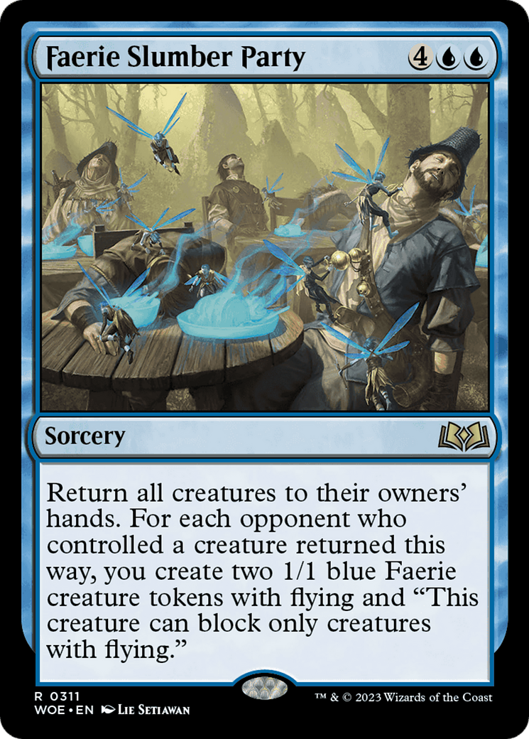 Faerie Slumber Party (311) Foil - Wilds of Eldraine
