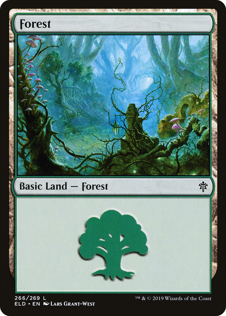 Forest (266) - Throne of Eldraine