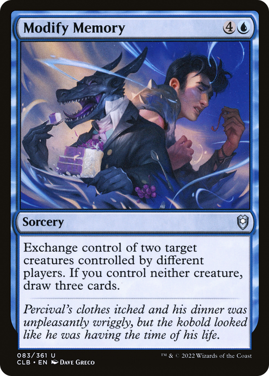 Modify Memory (083) - Commander Legends: Battle for Baldur's Gate