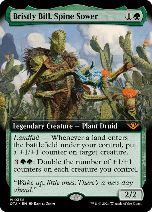 Bristly Bill, Spine Sower (Extended Art) (338) - Outlaws of Thunder Junction