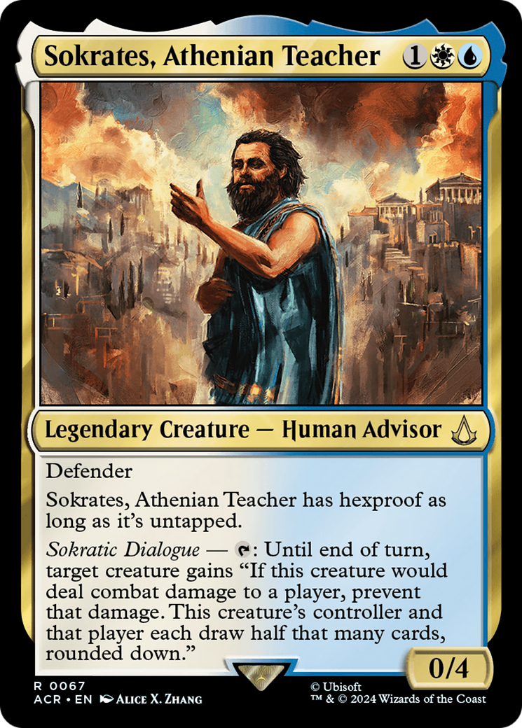 Sokrates, Athenian Teacher (067) Foil - Assassin's Creed