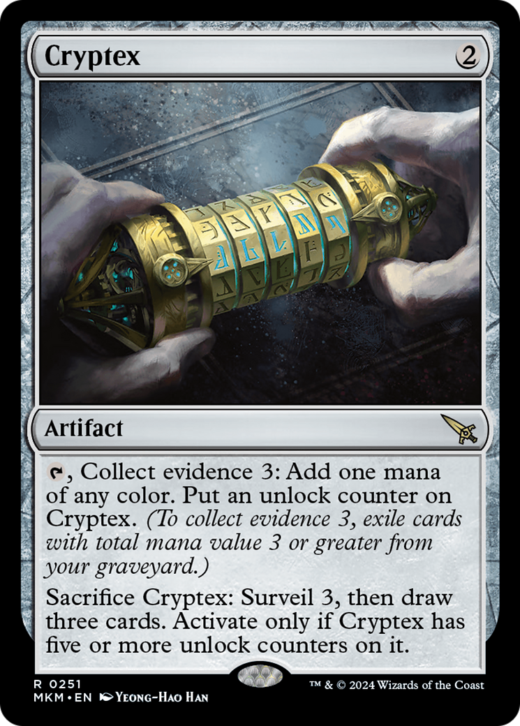Cryptex (251) Foil - Murders at Karlov Manor