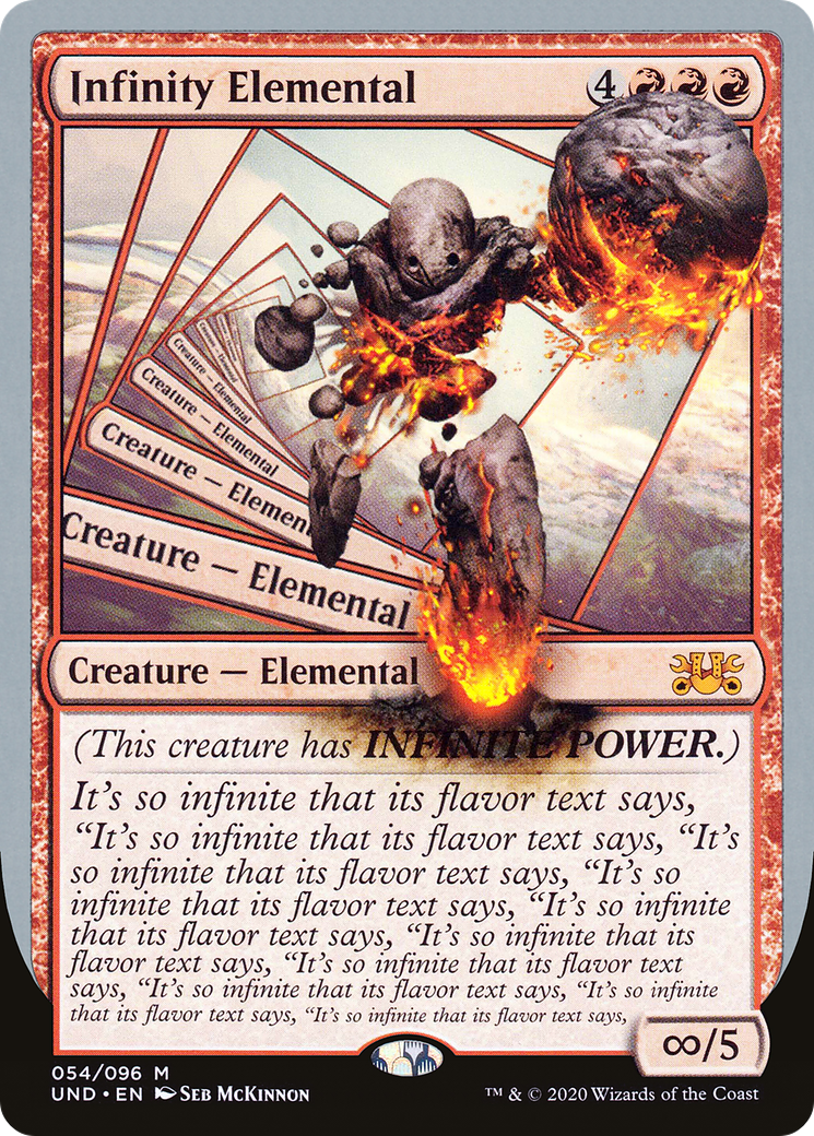 Infinity Elemental (054) - Unsanctioned