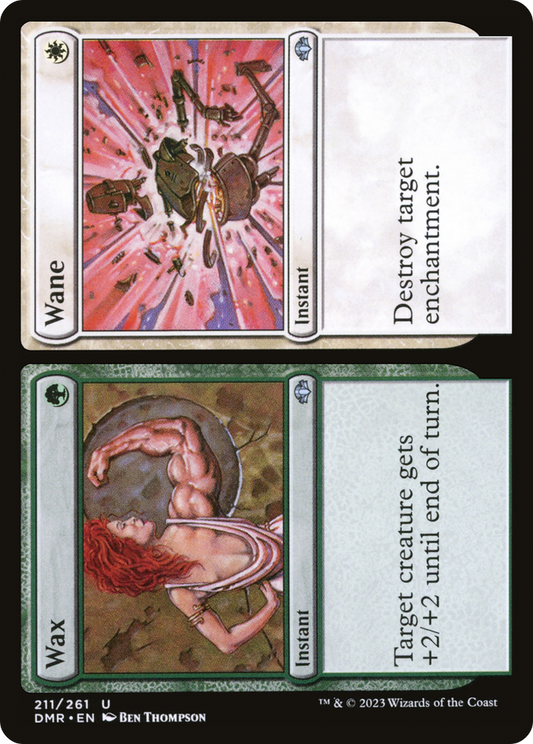Wax // Wane [Dominaria Remastered] Foil