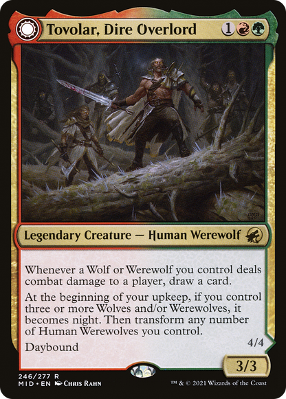 Tovolar, Dire Overlord (246) Foil - Innistrad: Midnight Hunt