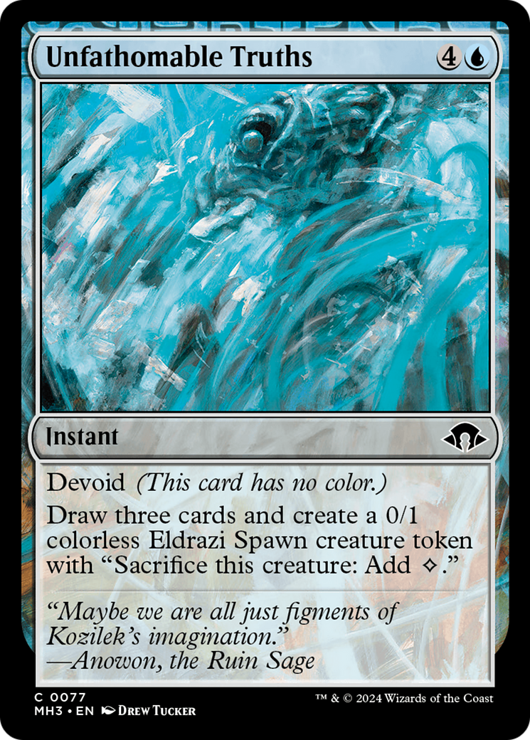 Unfathomable Truths (077) Foil - Modern Horizons 3