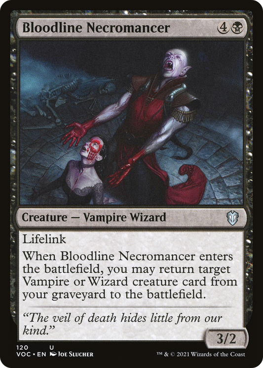 Bloodline Necromancer (120) - Crimson Vow Commander