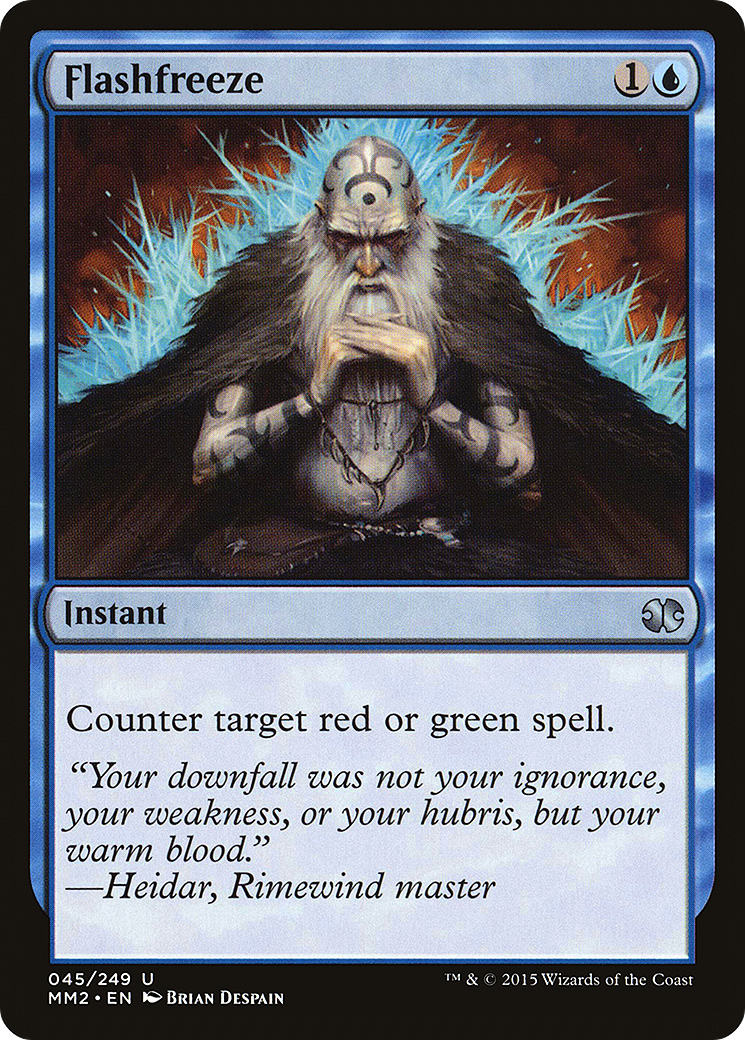 Flashfreeze (045) Foil - Modern Masters 2015