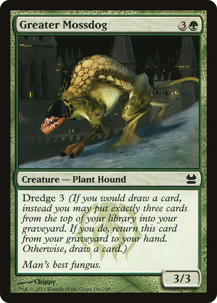Greater Mossdog (146) Foil - Modern Masters