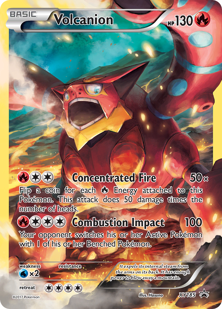 Volcanion (XY185) [XY: Black Star Promos] | Silver Goblin