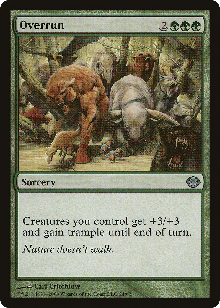 Overrun (024) - Duel Decks: Garruk vs. Liliana