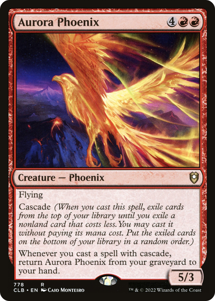 Aurora Phoenix (778) - Commander Legends: Battle for Baldur's Gate