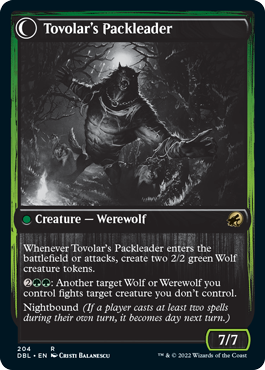 Tovolar's Huntmaster (204) Foil - Innistrad: Double Feature