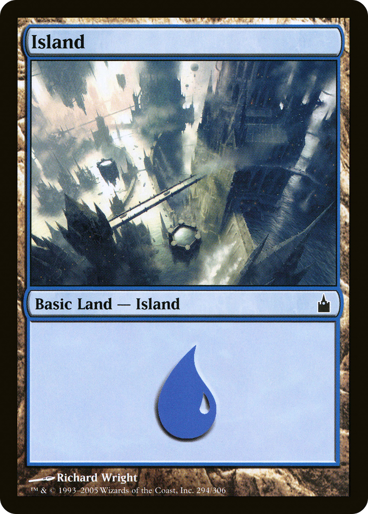 Island (294) Foil - Ravnica: City of Guilds
