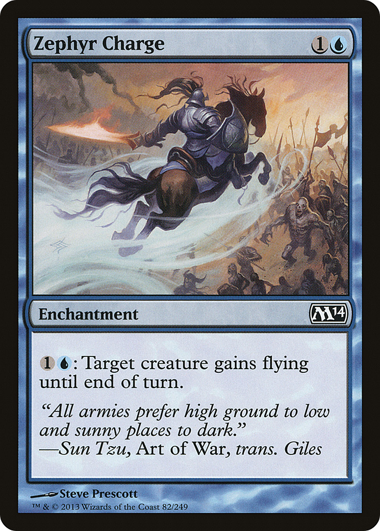 Zephyr Charge (082) Foil - Magic 2014