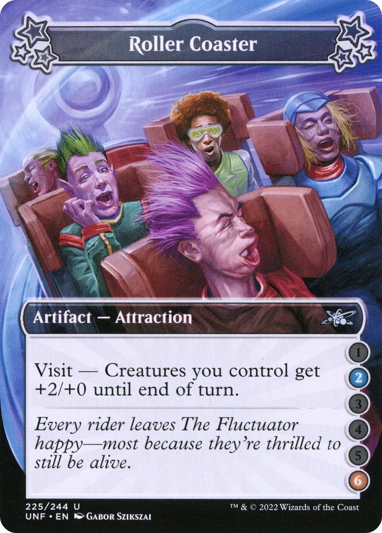 Roller Coaster (2-6) (225) Foil - Unfinity