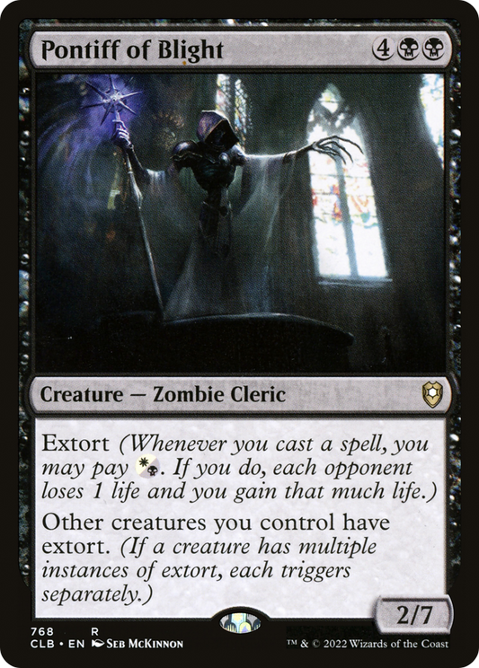 Pontiff of Blight (768) - Commander Legends: Battle for Baldur's Gate